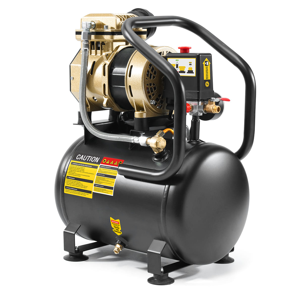 ปั๊มลม OIL FREE DELTON รุ่น FAC-18L 18 ลิตร 600 วัตต์_2